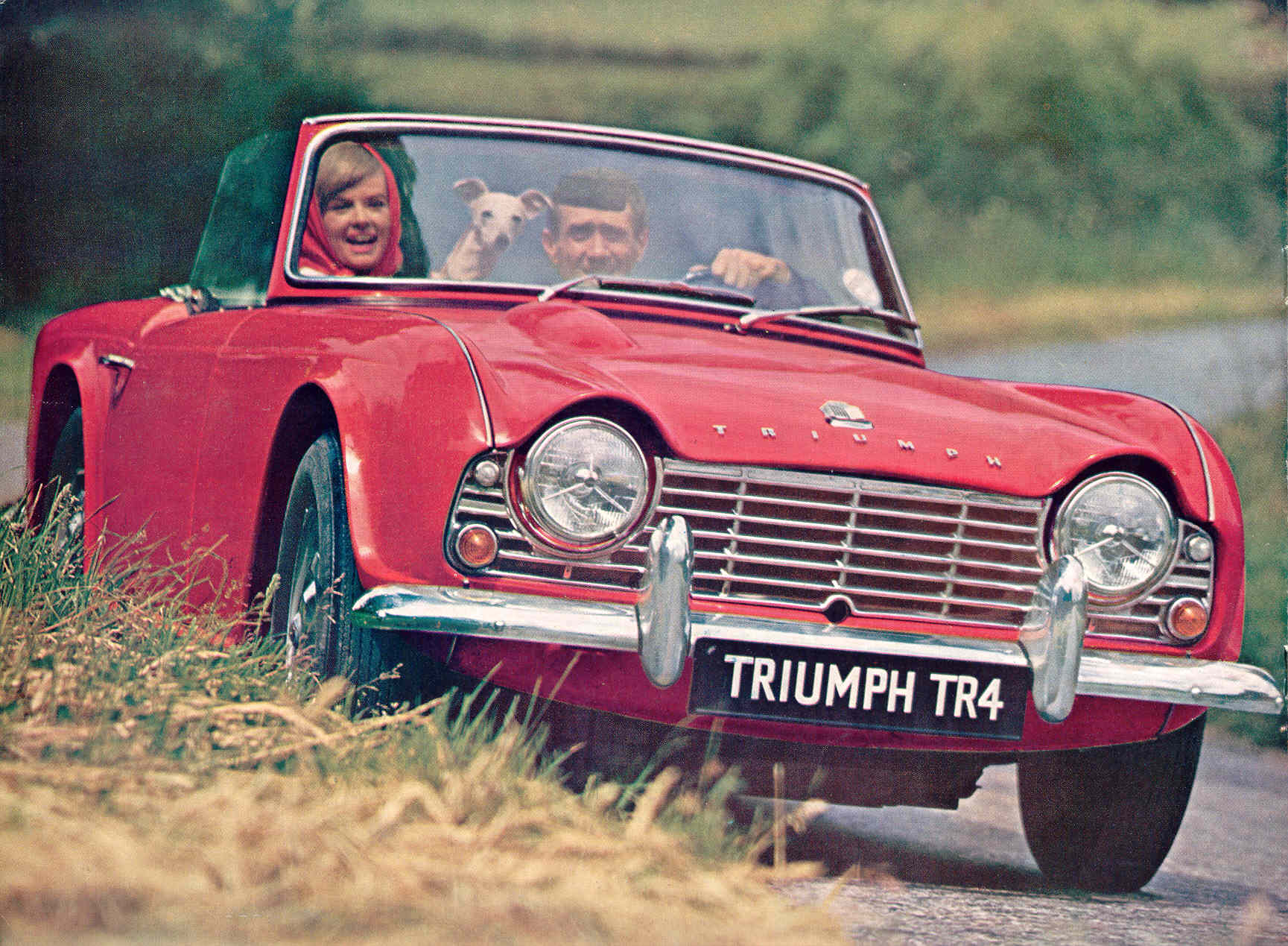 Triumph TR 4 D!